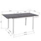 Extendable Dining Table Rectangular  Bari