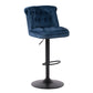 Barstools PU Upholstered Swivel Height Ajustable Bar Stools Baze