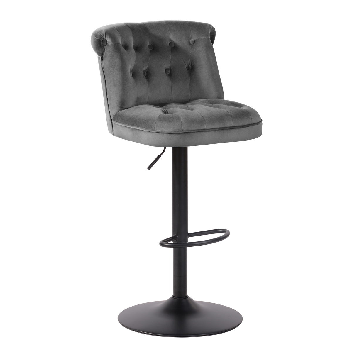 Barstools PU Upholstered Swivel Height Ajustable Bar Stools Baze