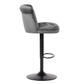 Barstools PU Upholstered Swivel Height Ajustable Bar Stools Baze