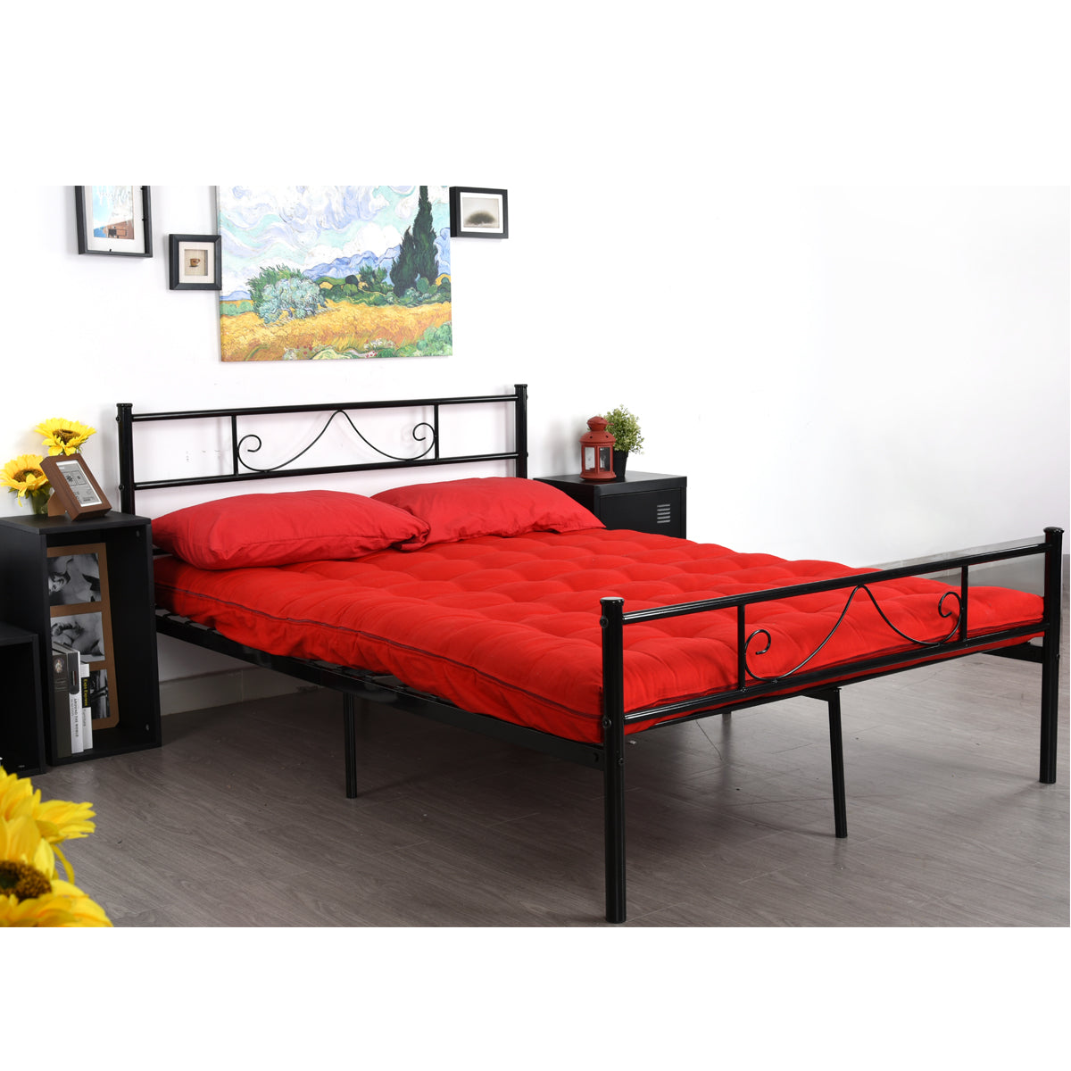 Double Bed Metal Bed Frame Metal Bed Frame Beard