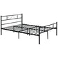 Double Bed Metal Bed Frame Metal Bed Frame Beard