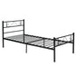 Single Bed Metal Bed Frame Metal Bed Frame Beard