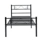 Single Bed Metal Bed Frame Metal Bed Frame Beard