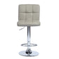 Barstools PU Upholstered Swivel Height Ajustable Bar Stools Begonia