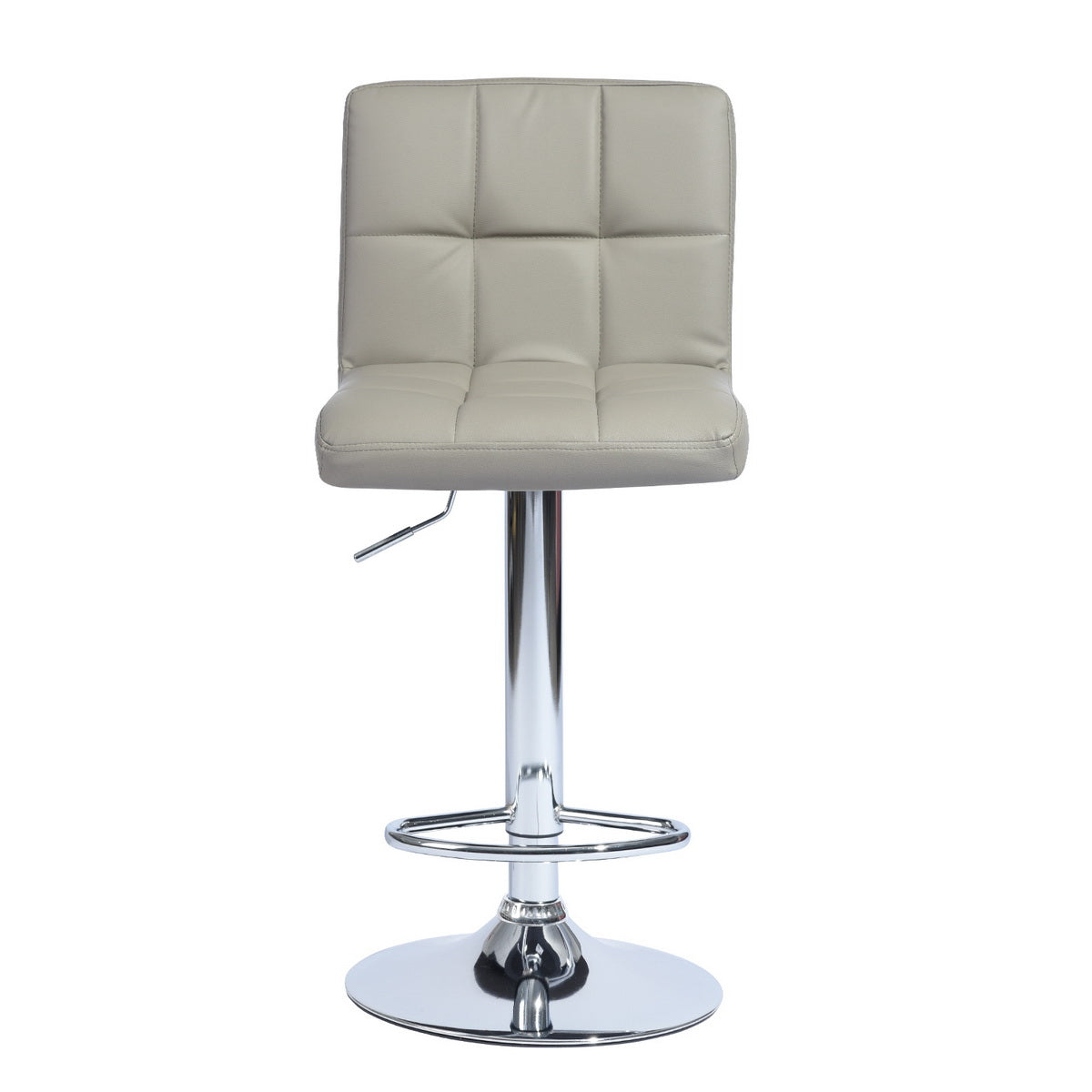 Barstools PU Upholstered Swivel Height Ajustable Bar Stools Begonia