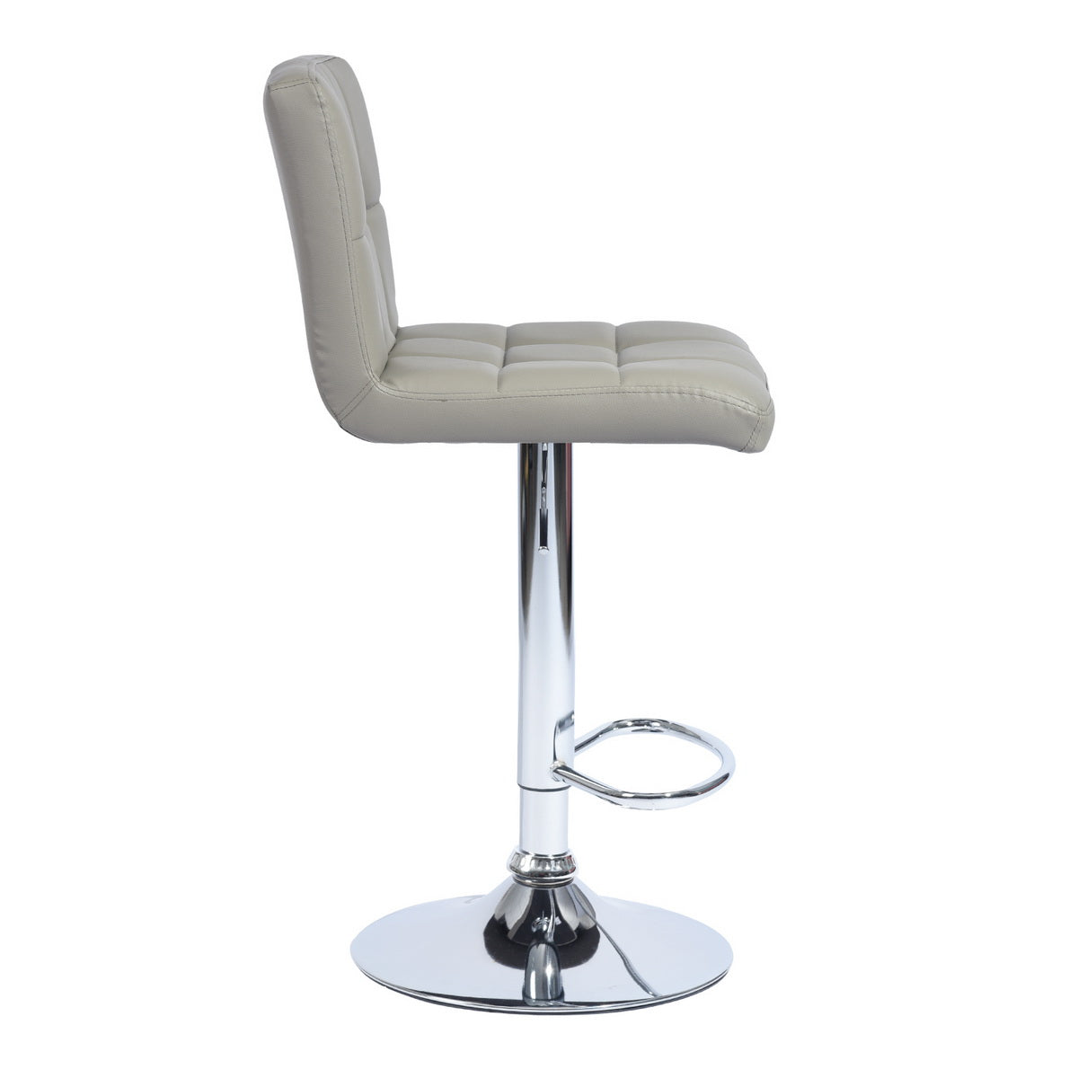 Barstools PU Upholstered Swivel Height Ajustable Bar Stools Begonia