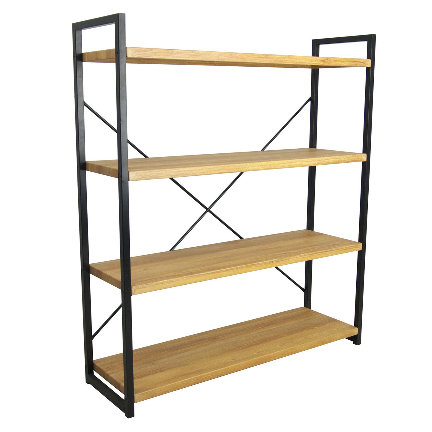 Bookcase 4 Shelves Bookshelf Storage Organizer Blogbuzz