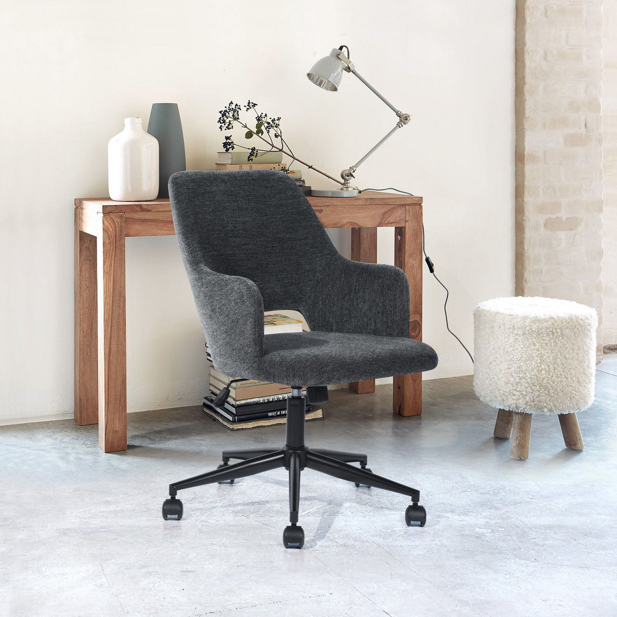 Fabric Office Chair Upholstery Modern Style Computer Chair Boga