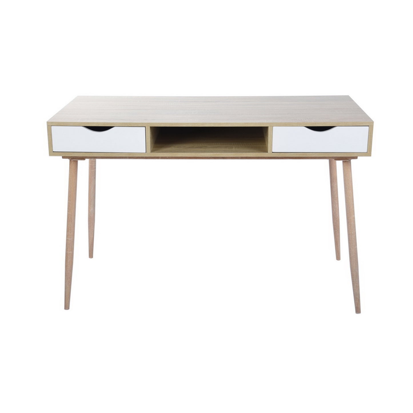 Computer Desk Writing Office Table with 2 Drawers Bosut