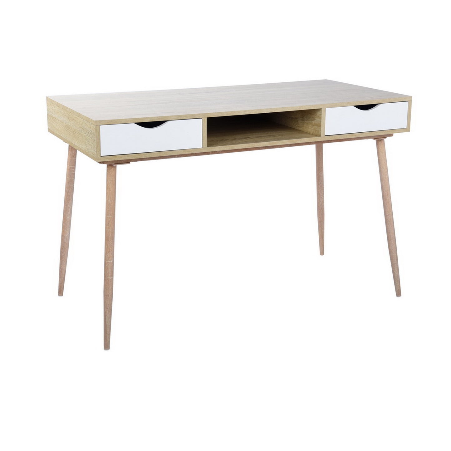 Computer Desk Writing Office Table with 2 Drawers Bosut
