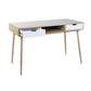 Computer Desk Writing Office Table with 2 Drawers Bosut