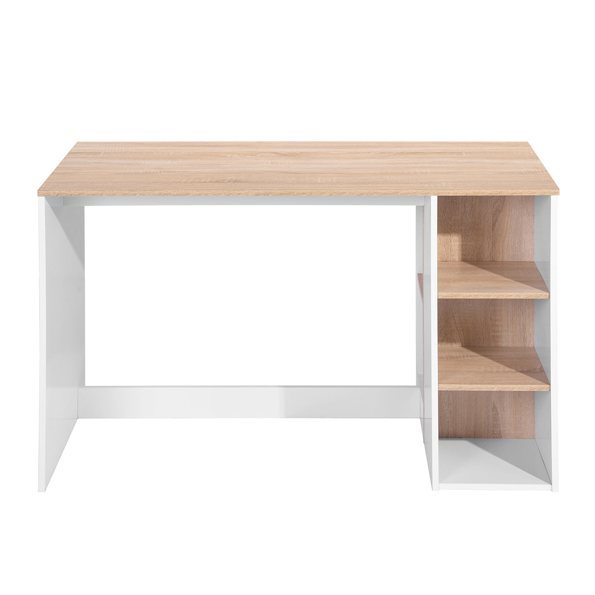 Computer Desk Writing Office Table with Sheles Brenton