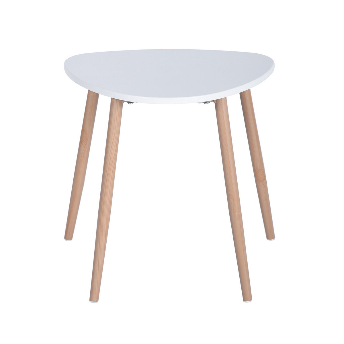 Set of 2 Coffee Table End Table Bulls