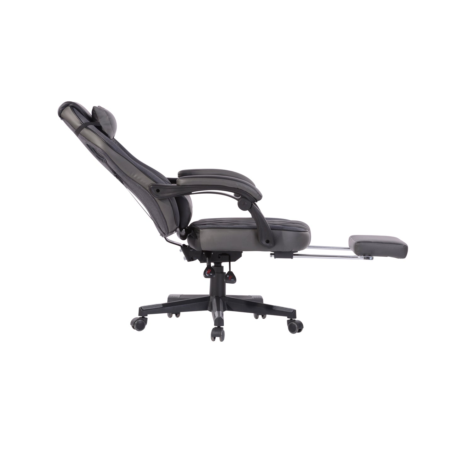 Gaming Chair Racing Office Chair Recliner Swivel Rocker with Headrest and Lumbar Pillow Burgendy
