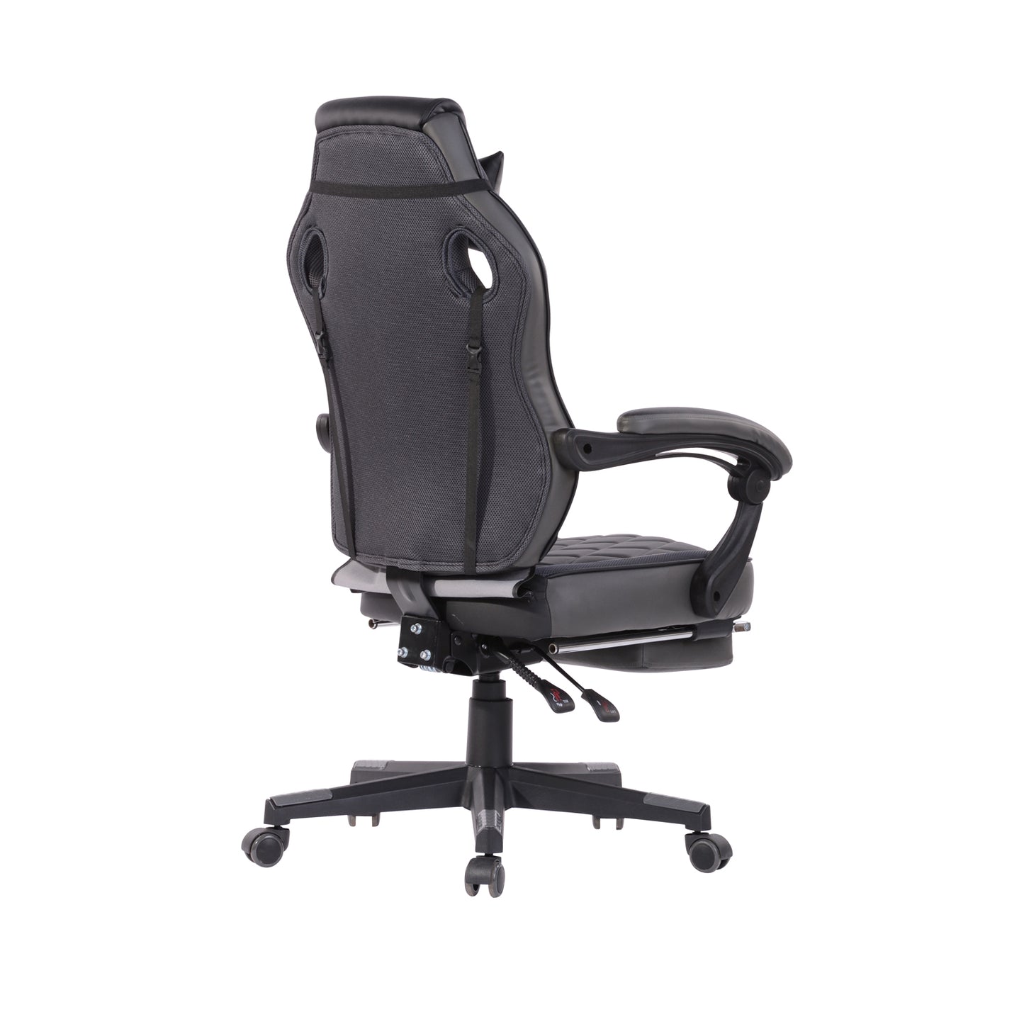 Gaming Chair Racing Office Chair Recliner Swivel Rocker with Headrest and Lumbar Pillow Burgendy