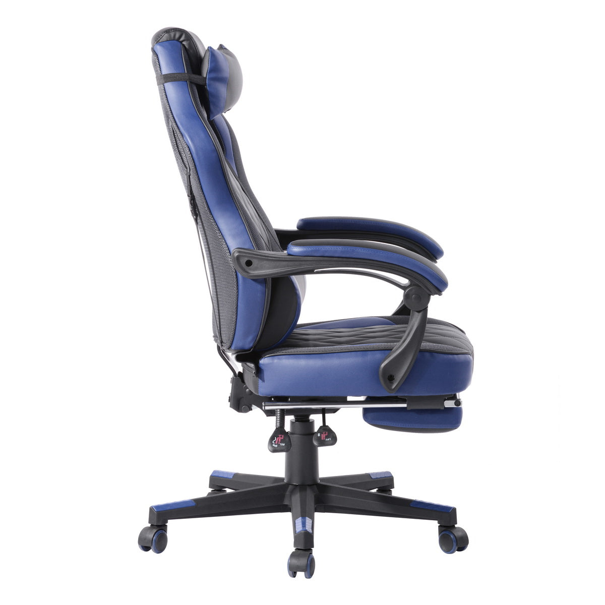 Gaming Chair Racing Office Chair Recliner Swivel Rocker with Headrest and Lumbar Pillow Burgendy