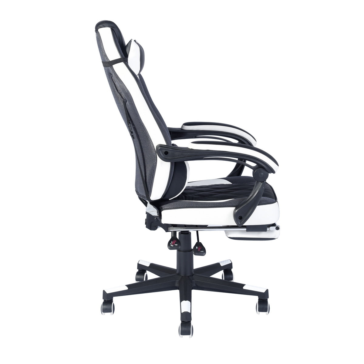 Gaming Chair Racing Office Chair Recliner Swivel Rocker with Headrest and Lumbar Pillow Burgendy