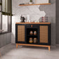 Sidetable Coffee Diamante  Black/Noce