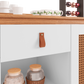 Sidetable Coffee Diamante  White/Noce
