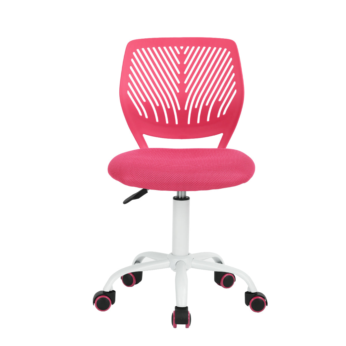Home Study Chair Modern Home Office Desk Chair Mesh Upholstery Carnation
