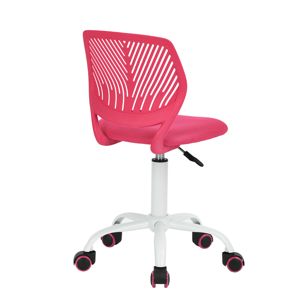 Home Study Chair Modern Home Office Desk Chair Mesh Upholstery Carnation