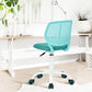 Home Study Chair Modern Home Office Desk Chair Mesh Upholstery Carnation