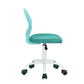 Home Study Chair Modern Home Office Desk Chair Mesh Upholstery Carnation