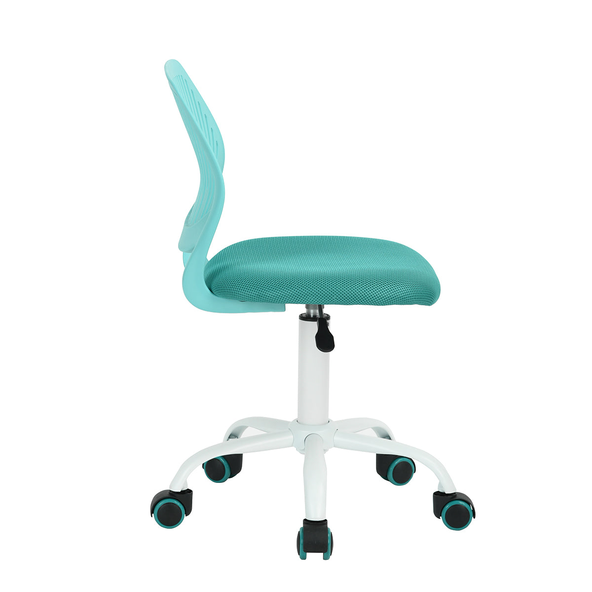 Home Study Chair Modern Home Office Desk Chair Mesh Upholstery Carnation