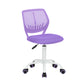 Home Study Chair Modern Home Office Desk Chair Mesh Upholstery Carnation