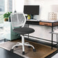 Home Study Chair Modern Home Office Desk Chair Mesh Upholstery Carnation