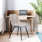 Dining Chairs Fabric Upholstered Metal Legs Casemiro