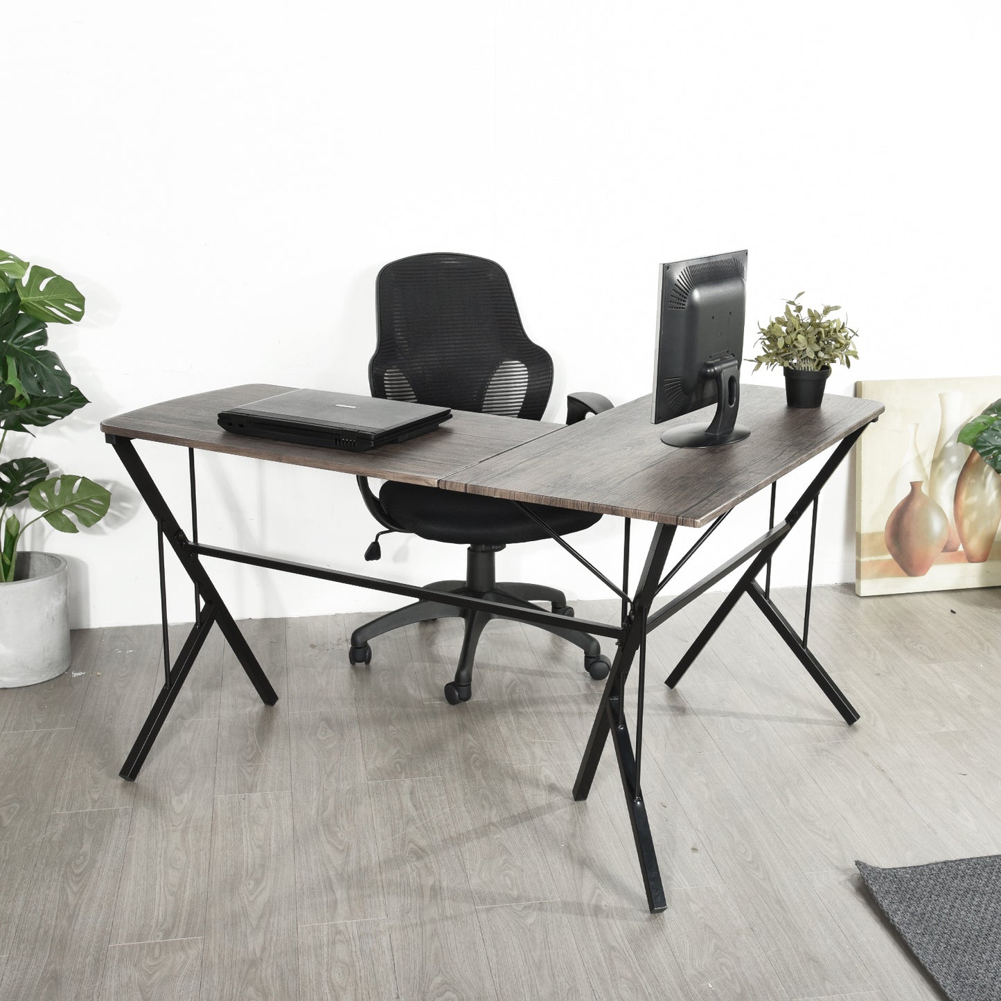 L-Shaped Computer Office Desk Design Chance