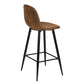 Barstools Suede Upholstered Bar Stools Charlton