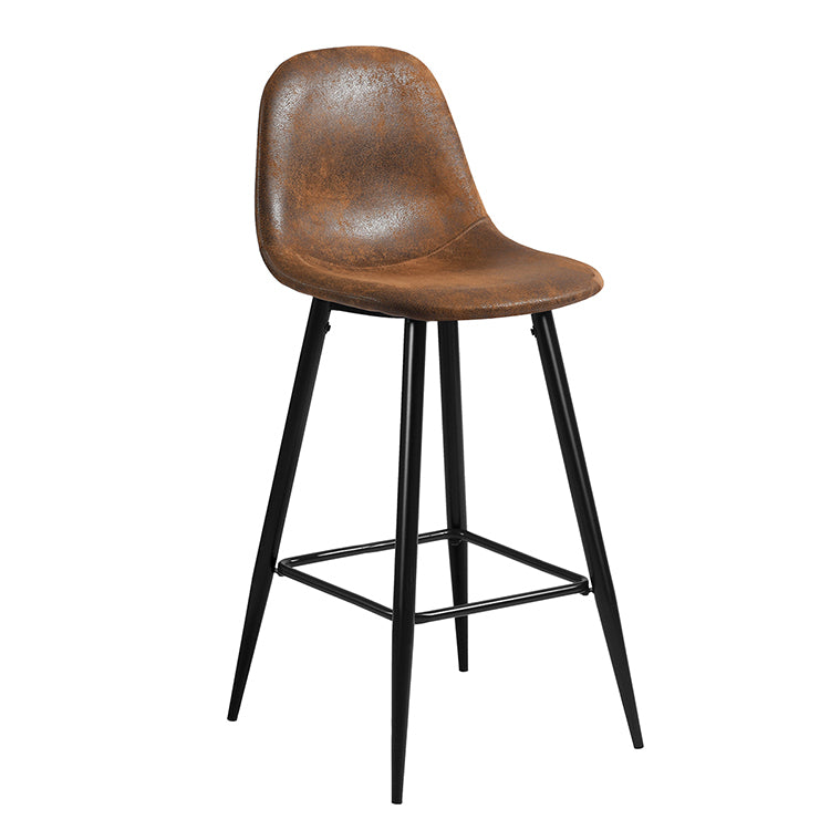 Barstools Suede Upholstered Bar Stools Charlton
