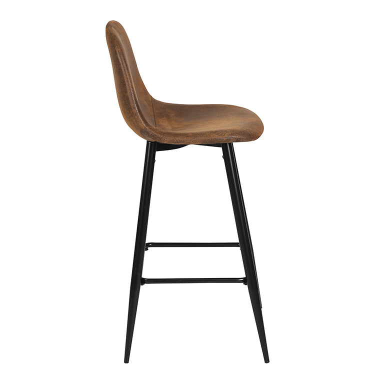 Barstools Suede Upholstered Bar Stools Charlton