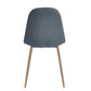 Dining Chairs Fabric Upholstered Metal Legs Charlton