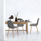 Dining Chairs Velvet Upholstered Metal Legs Charlton