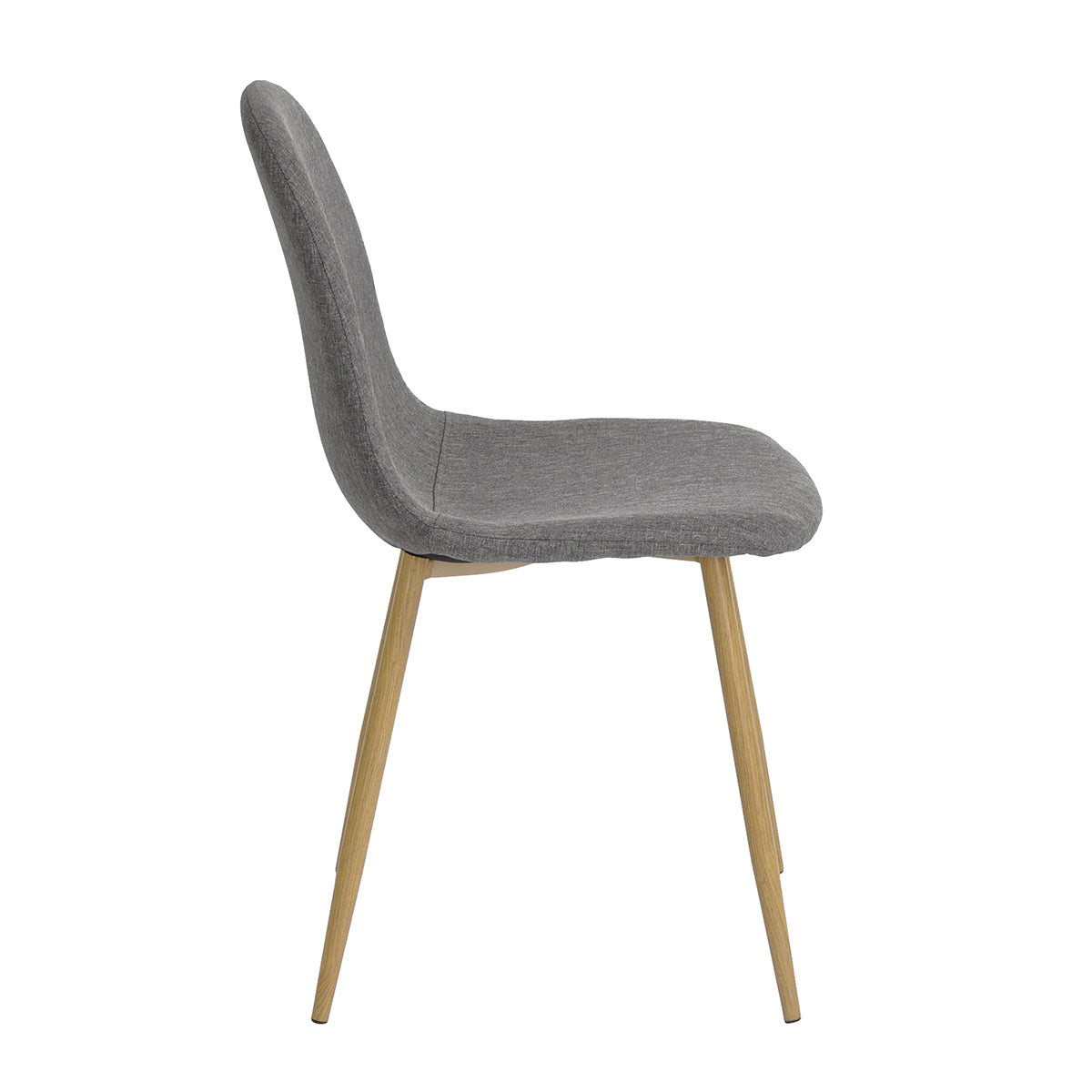 Dining Chairs Velvet Upholstered Metal Legs Charlton