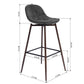 Barstools Fabric Upholstered Swivel Bar Stools Charlton