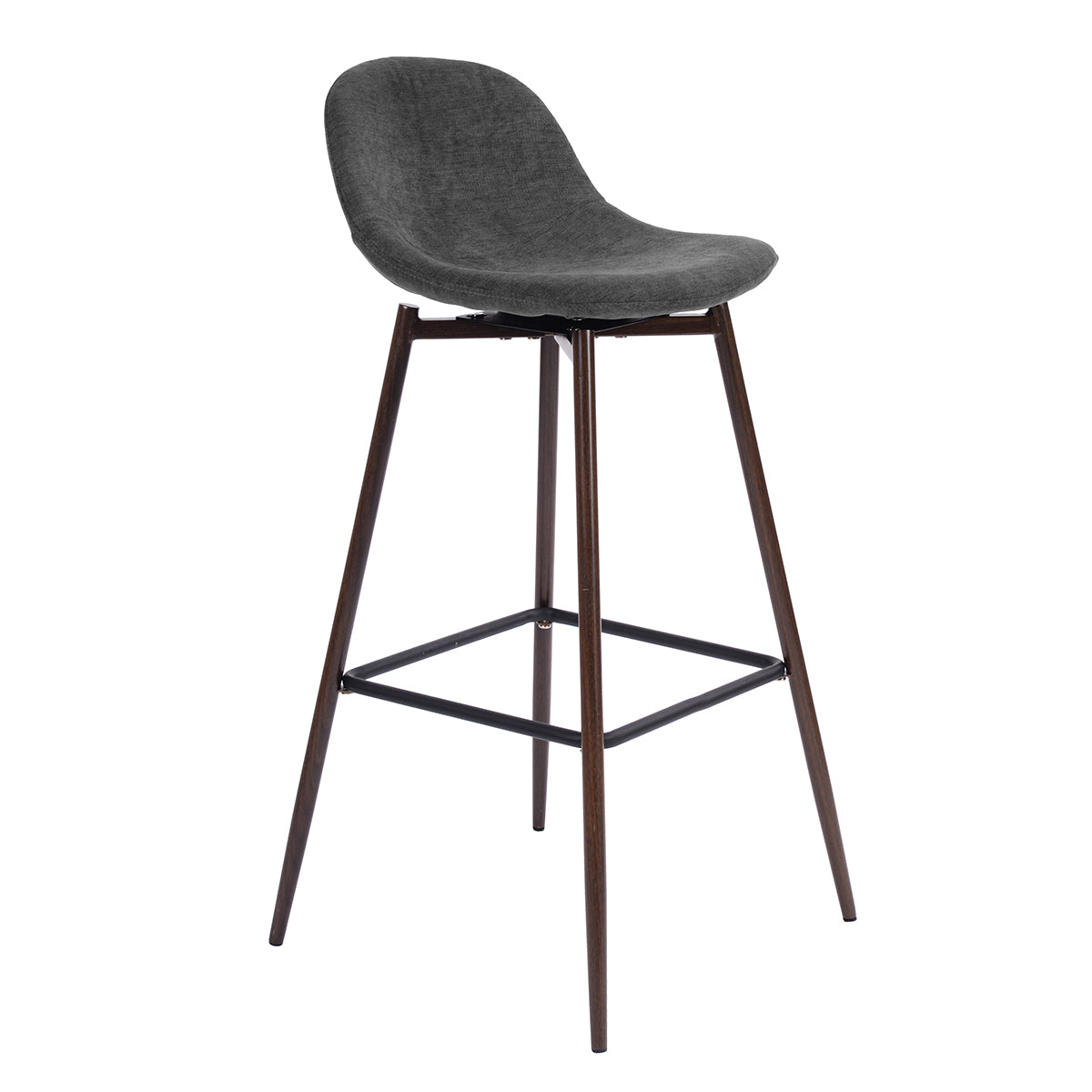 Barstools Fabric Upholstered Swivel Bar Stools Charlton