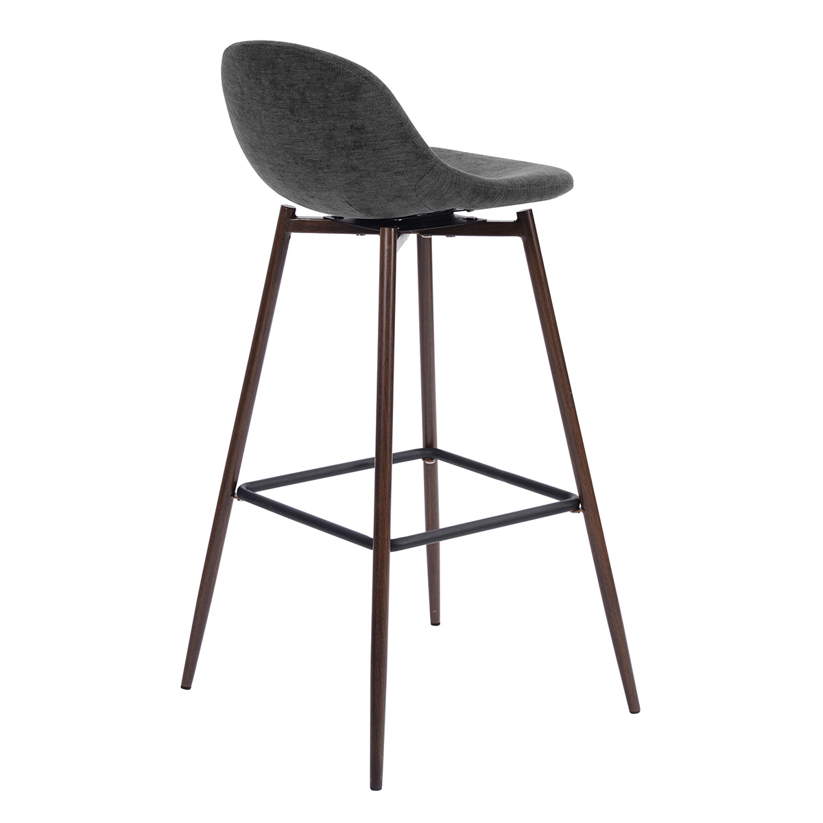 Barstools Fabric Upholstered Swivel Bar Stools Charlton