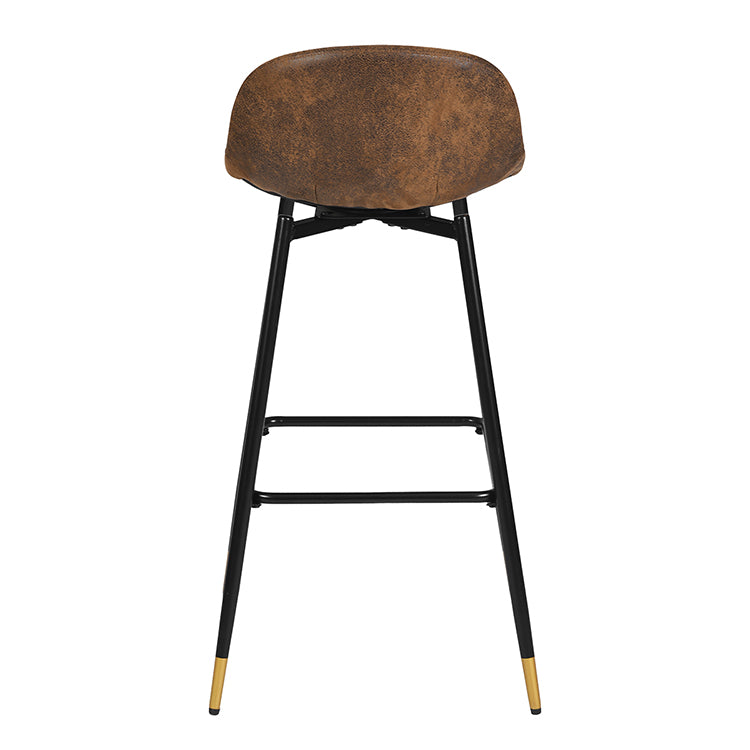 Barstools Suede Upholstered Swivel Bar Stools Charlton