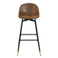 Barstools Suede Upholstered Swivel Bar Stools Charlton