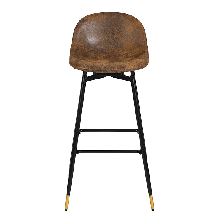 Barstools Suede Upholstered Swivel Bar Stools Charlton