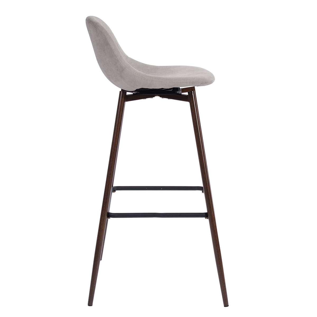 Barstools Fabric Upholstered Swivel Bar Stools Charlton