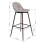 Barstools Fabric Upholstered Swivel Bar Stools Charlton