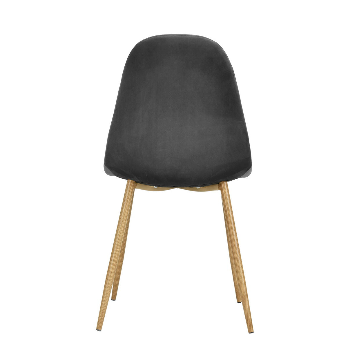 Dining Chairs Velvet Upholstered Metal Legs Charlton
