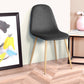 Dining Chairs Velvet Upholstered Metal Legs Charlton