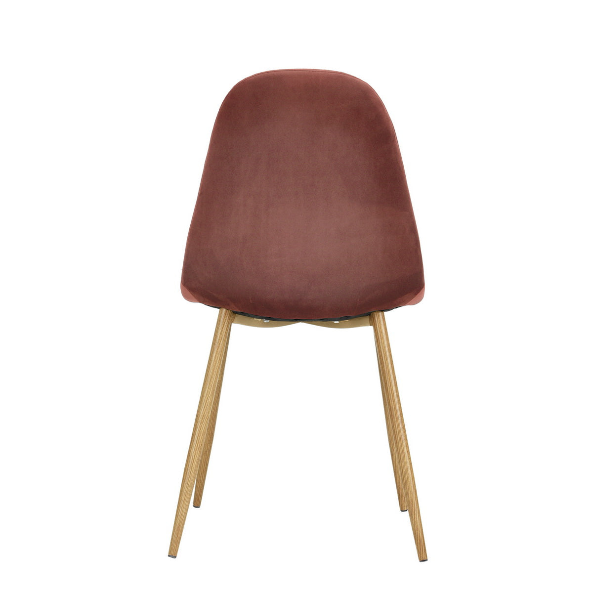 Dining Chairs Velvet Upholstered Metal Legs Charlton